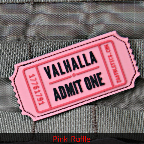 Valhalla Admit One Morale Patch