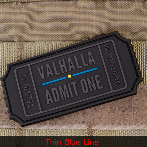 Valhalla Admit One Morale Patch