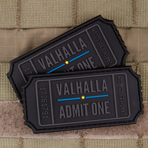 Valhalla Admit One Morale Patch